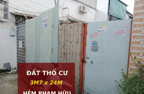 Bán Đất thổ cư tiện xây phòng trọ 3m4 x 24m hẻm xe hơi TT Nhà Bè